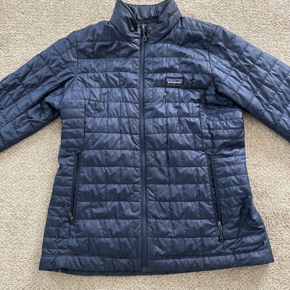 Patagonia Nano Puff Jacket Size L Blue - Picture 1 of 6